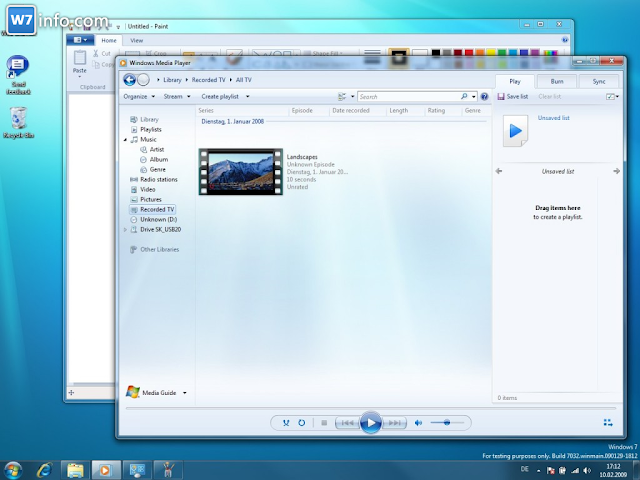 Media Player 12 Screenshoots