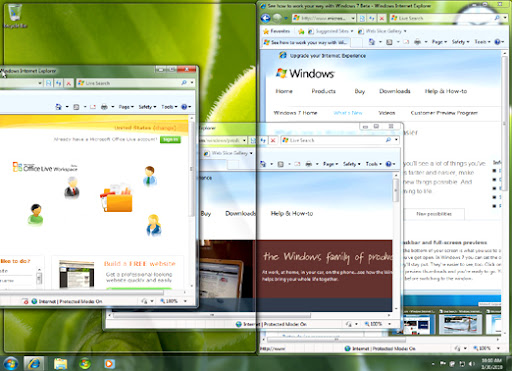 Windows 7 New Features Aero Snap
