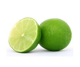 healthy green lime fruit