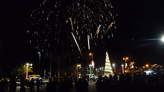 Silvesterfeier in San Sebastián.