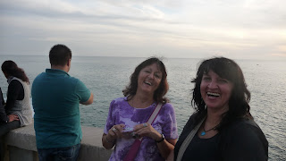 Besuch aus Wien in Cascais.