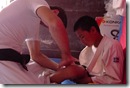 Lotus Judo Club - Yann au petit soin pour Bikash