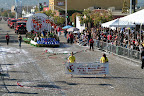 Katherine McPhee, of "American Idol" fame, rides down parade row, on the City of El Cajon float at the 61st Annual Mother Goose Parade. All rights: Mother Goose Parade Association / Popular Press Media Group (PPMG), email: media@ppmg.info