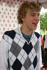 Michael Petersen of Disney's "Movie Surfers" on the red carpet at the 62nd Annual Mother Goose Parade in San Diego County. All Rights Mother Goose Parade / Popular Press Media Group (PPMG) - media@ppmg.info. For more... http://www.MotherGooseParade.org edit Delete caption