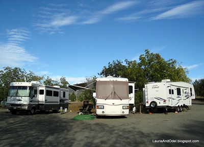 We ended the day in Site 32 at Skyline Wilderness Park, Napa, CA