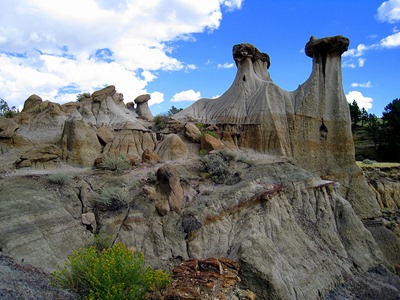 Makoshika State Park badlands