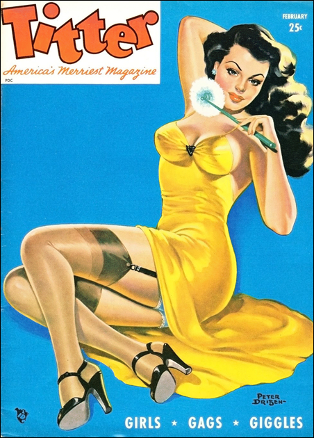 Titter magazine, February 1955. 