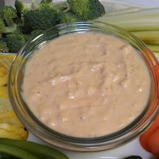A Touch of Curry Vegetable Dip