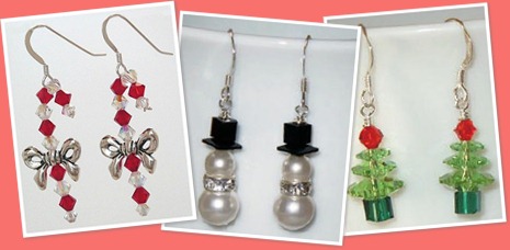View Christmas Earrings