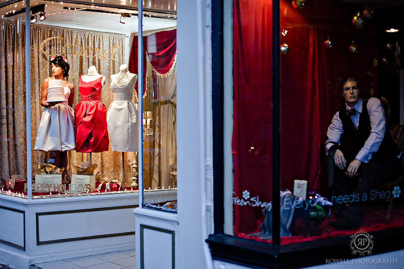 Cabaret Vintage and Green Shag Wedding Attire