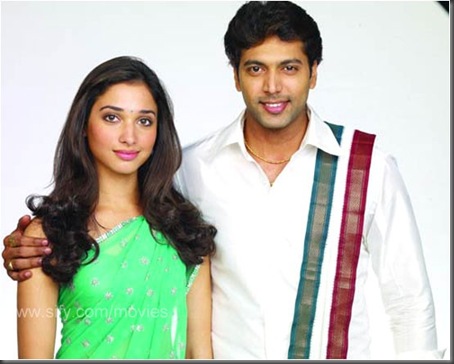 Jayam Ravi, Tamanna Thillalankadi stills