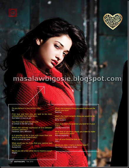Tamanna,Allu Arjun for South Scope pictures