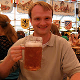 At the Kiliani Beer Garden