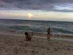Sunday night at the beach