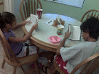Nothing better than listening to your kids read about the baptism of Jesus in the morning