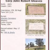 Warden Cemetery, Texas