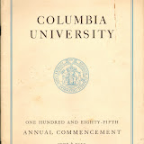 1939 Columbia University Commencement
