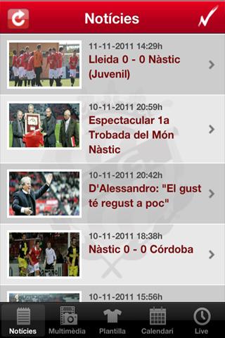 【免費體育競技App】Nàstic de Tarragona-APP點子