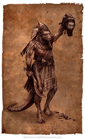 Message du SERPENT dans SERPENT Reptile_Hyksos_by_Keithwormwood