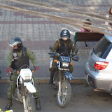 Moped Polizei