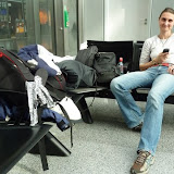 Geschafft.... Abflug am Frankfurter Flughafen.