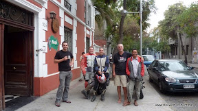 Markus, Michael, Conny, Pete und Bruce