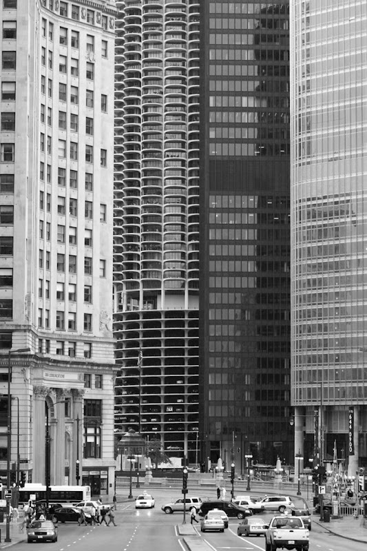 Chicago Street with Corn Cob