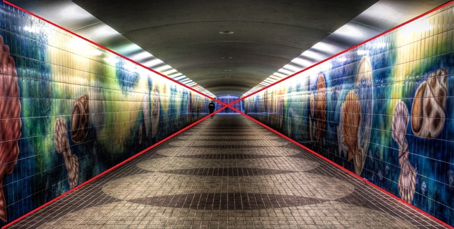 Corniche Underpass - Triangles