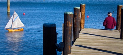 A lonely sailor A lonely sailor