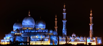 Grand Mosque at Night HDR Grand Mosque at Night HDR