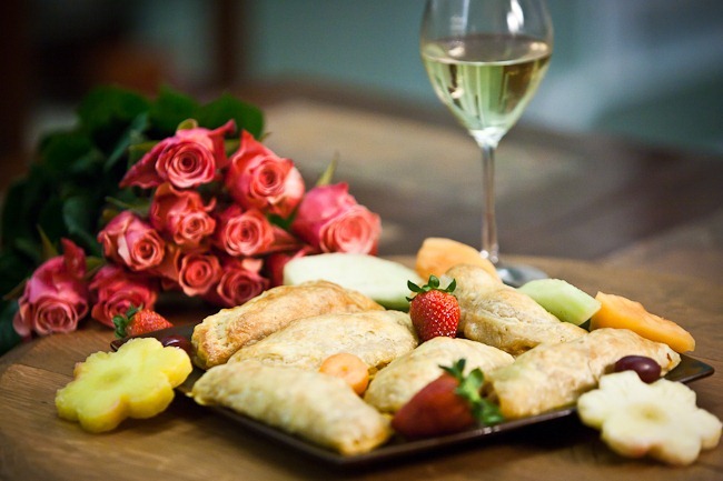 Plated Empanadas