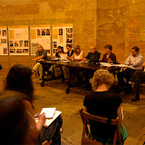 Firma del convenio en el ábside románico de la Catedral de Tarragona (11 de junio de 2010). conveni catedral.JPG