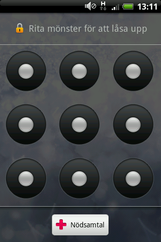 Locked Pattern lock