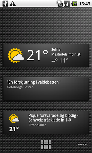 WeatherNewsWidgets Weather & News Widgets