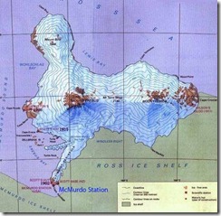 Ross Island Map