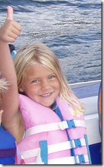 jess on boat