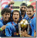 The Indian Team Most Memorable Moments of the 2011 ICC Cricket World Cup Photos 5