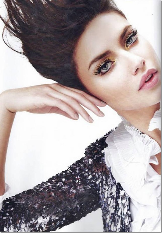Adriana Lima in Vogue Magazine Brazil