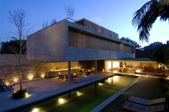 contemporary architecture design of house