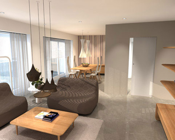 minimalist modern interior apartment design