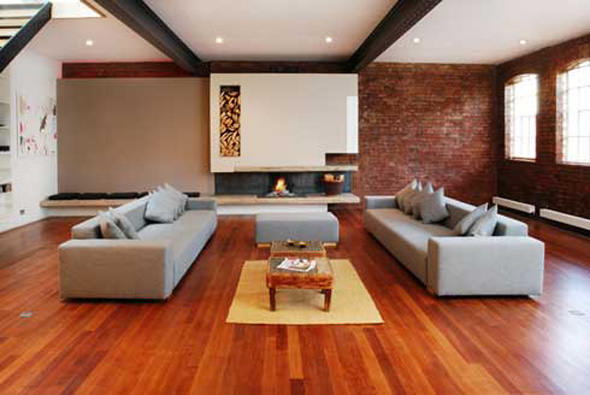 minimalist and simple living room design