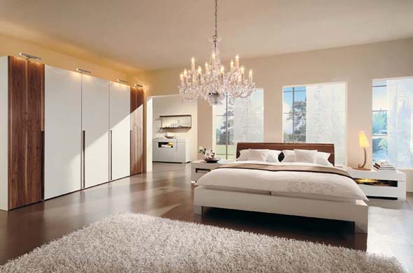 modern master room interior design photo