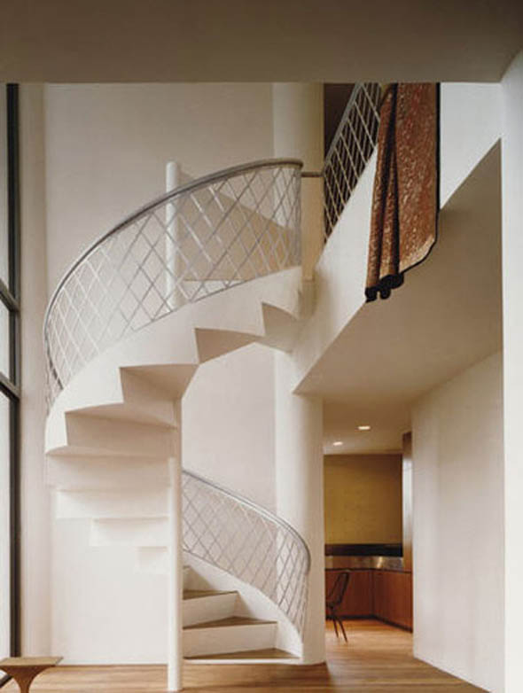 modern spiral staircase design inspiration