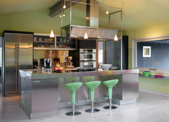 modern kitchen cabinet set design