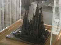 Model of the cathedral once it is complete