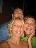 All three of us on the fire escape!