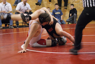 Ben Moser won via pin