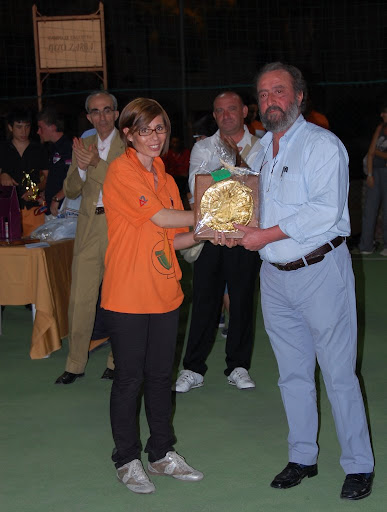 Franca Sardegna e il sindaco Vincenzo Emma