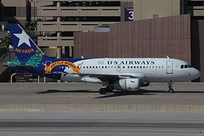Airbus 319 US Airways (Battle Born)