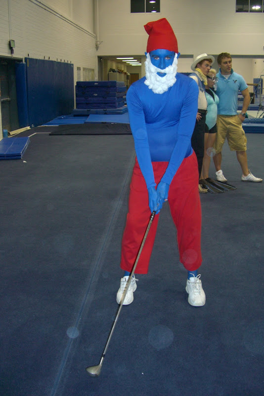 papa smurf costume